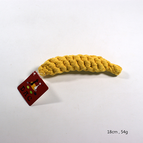 Corde de forme de fruit de jouet de dents de mastication d'animal familier